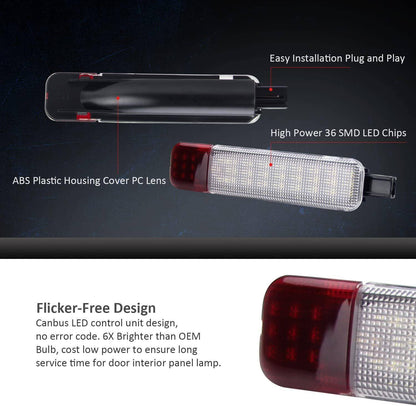 LED Door Courtesy Light For Chevy Silverado Suburban Tahoe GMC