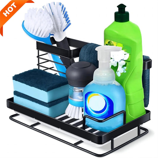 Kitchen Caddy Sink Organiser, Stainless Steel