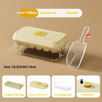 32 Grid Silicone Ice Cube Tray Mould With Lid