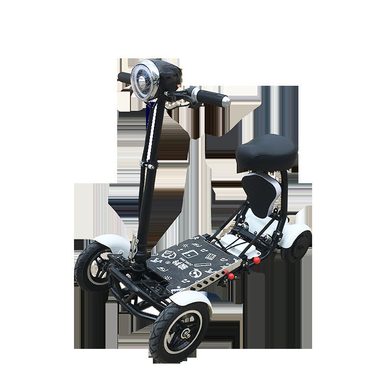 Folding Mini Four-wheel Adult Electric Bicycle