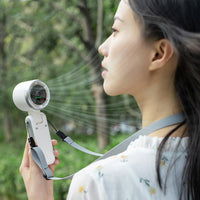 Hanging Neck Outdoor 180 Degree Folding Desktop Mini Fan