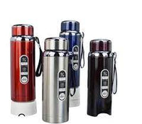 800ML - 1L Stainless Steel Thermos Bottle 304 Tea Bottle Car Vacuum Bottle with LED Temperature Display Portable Drinking Cup