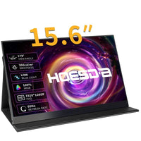 HOESD.a 15.6 inch Gaming Monitor Portable Screen 1080P 300cd/m2 Extended Display for Laptop Phone Switch Xbox PS4/5 PC Mini PC - Chic Cart