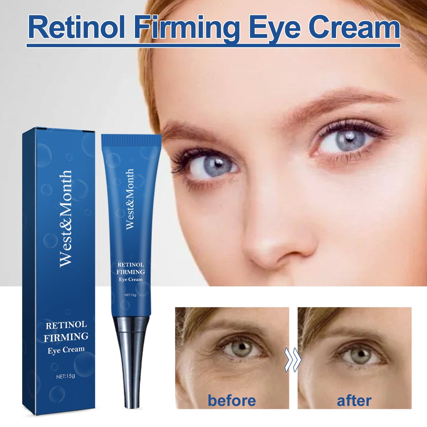 Retinol Eye Cream Fading Wrinkle - Chic Cart AMI Cart