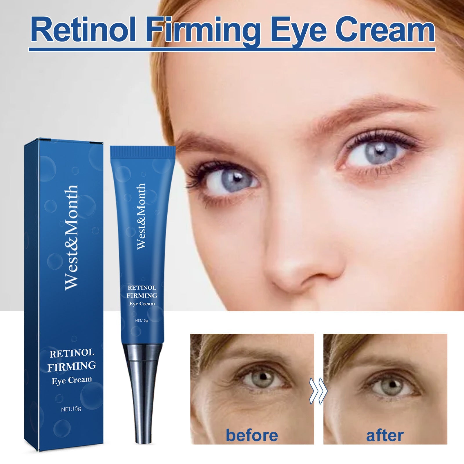 Retinol Eye Cream Fading Wrinkle - Chic Cart AMI Cart