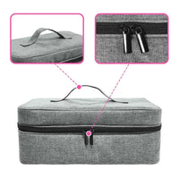 Travel Carrying Case For Hair Dryer Shark Flexstyle Dysons Airwraps Brush Double - Layer Hair Accessories Tools Storage Bag - Chic Cart