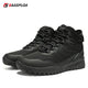 Baasploa Women Snow Boots Leather Waterproof Ankle Boots for Women Plush Warm Casual Shoes Comfort Walking Non - Slip Lace - Up - Chic Cart