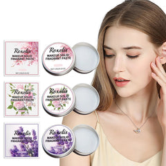 Roxelis 15g Floral Fragrance Solid Balm Rose Sakura Lavender Scent Elegant Lady Charming Body Wrist Ear Fresh Body Perfume Balm - Chic Cart