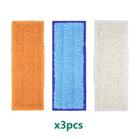 Washable Mop Cloth For iRobot Braava Jet 240 241 245 250 Robot Vacuum Cleaner Part Wet Pad Mop Dry Damp Pad Mop Replacement - Chic Cart