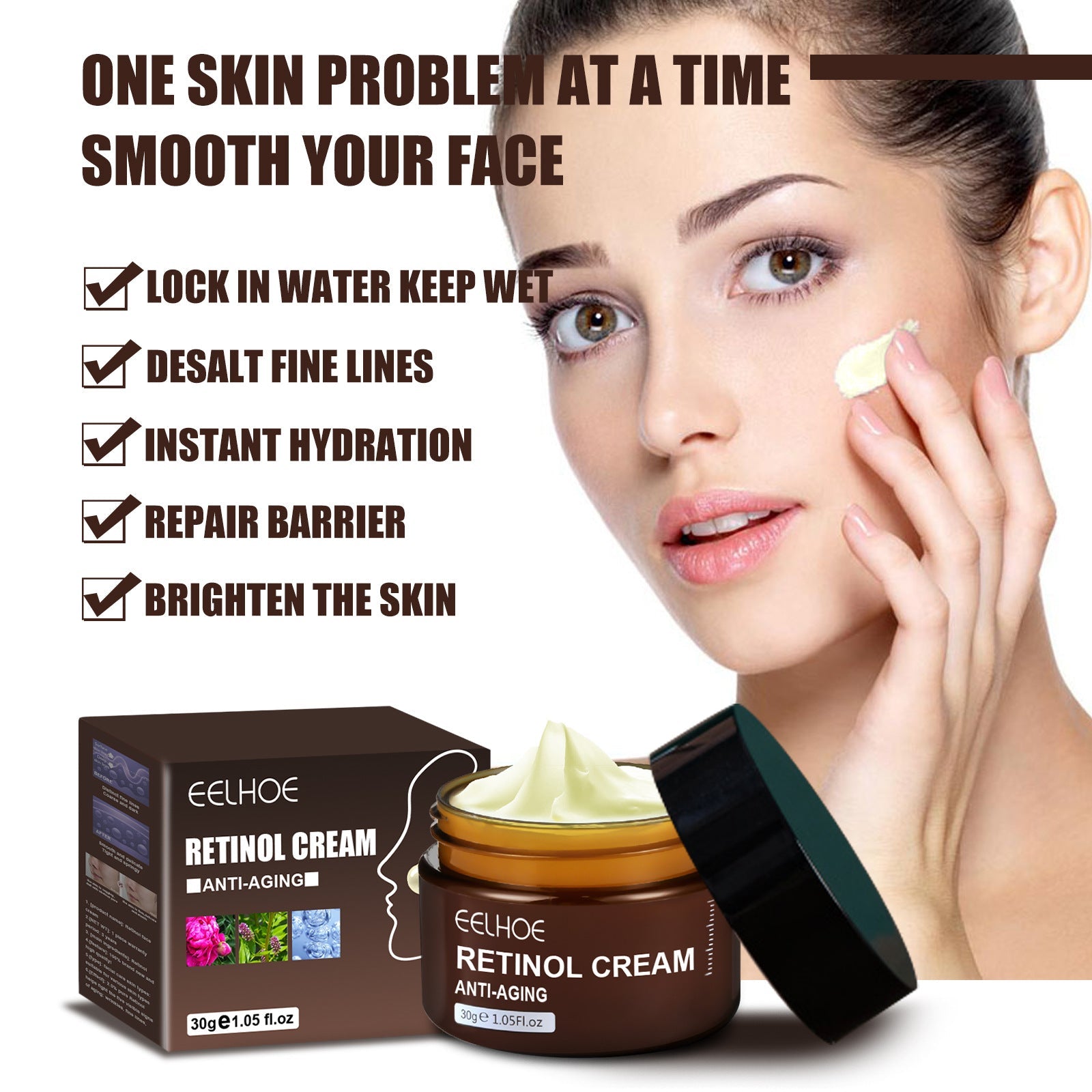 Retinol Hydrating Firming Lifting Brightening Cream - Chic Cart