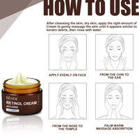 Retinol Hydrating Firming Lifting Brightening Cream - Chic Cart