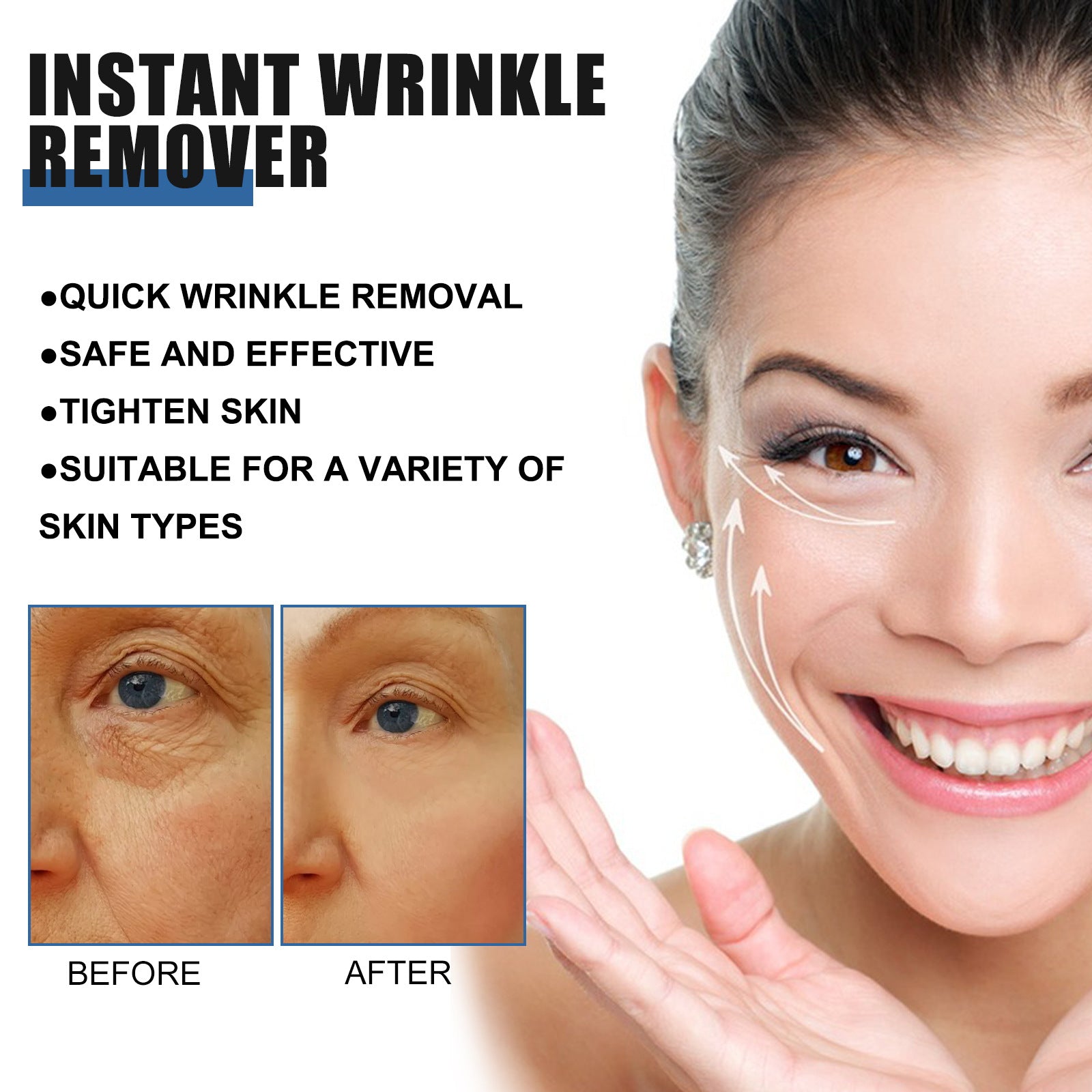 5 Seconds Retinol Wrinkle Lift Cream Fade Eyes - Chic Cart