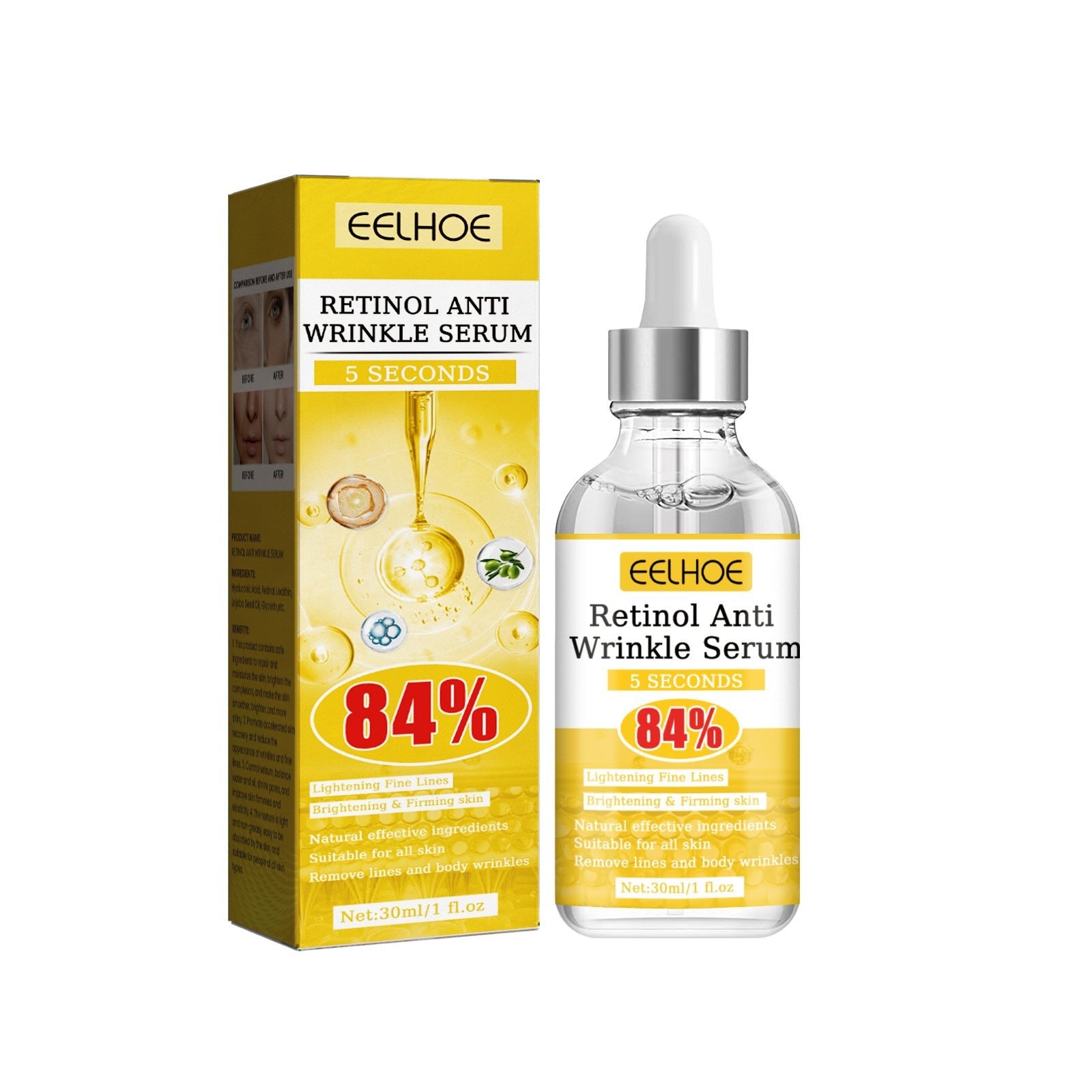 Retinol Anti - wrinkle Firming Facial Care Solution - Chic Cart