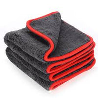 SEAMETAL Microfiber Car Wash Towel Thicken Auto Cleaning Drying Cloth Hemming Car Care Rags Wash Towels for Car Detailing Tools