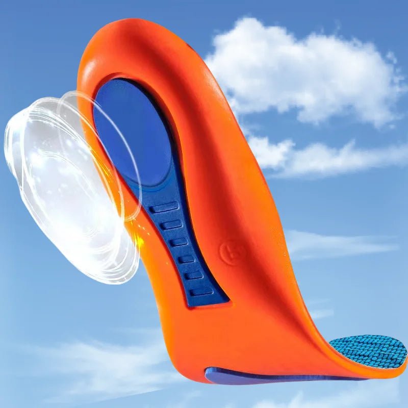 Orthopedic Sports Elasticity Insoles For Shoes Sole Unisex Technology Shock Absorption Breathable Running Insoles - Chic Cart