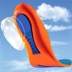 Orthopedic Sports Elasticity Insoles For Shoes Sole Unisex Technology Shock Absorption Breathable Running Insoles - Chic Cart