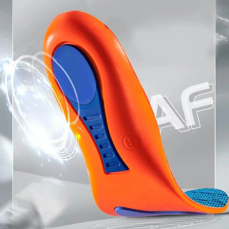 Orthopedic Sports Elasticity Insoles For Shoes Sole Unisex Technology Shock Absorption Breathable Running Insoles - Chic Cart
