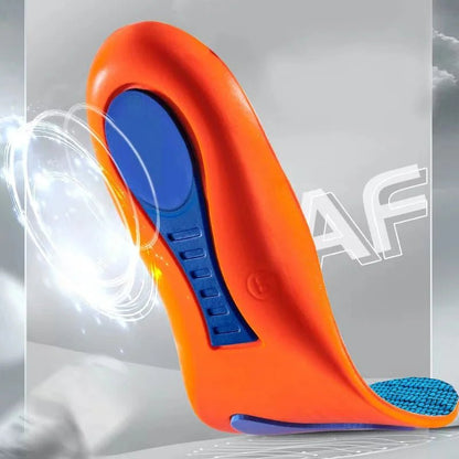 Orthopedic Sports Elasticity Insoles For Shoes Sole Unisex Technology Shock Absorption Breathable Running Insoles - Chic Cart