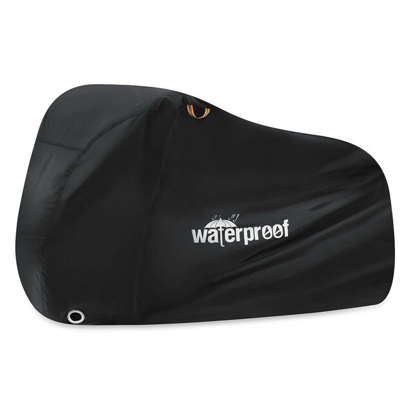 Heavy Duty Waterproof Outdoor Bicycle Cover with Anti - Theft Lock Holes - Chic Cart
