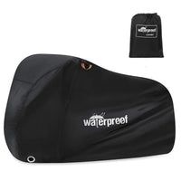 Heavy Duty Waterproof Outdoor Bicycle Cover with Anti - Theft Lock Holes - Chic Cart