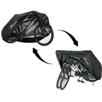 Heavy Duty Waterproof Outdoor Bicycle Cover with Anti - Theft Lock Holes - Chic Cart