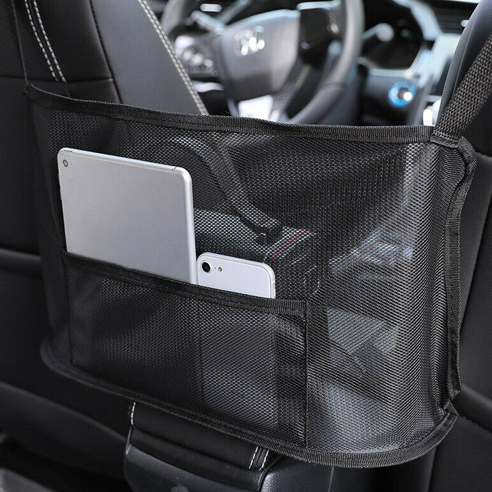 Mesh Handbag Holder and Car Storage Seat Gap Organizer - Chic Cart