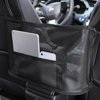 Mesh Handbag Holder and Car Storage Seat Gap Organizer - Chic Cart