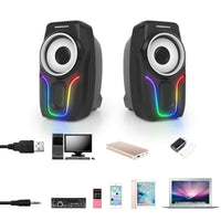 Portable Wired Mini Gaming Speakers for Computer - 3.5mm - Chic Cart