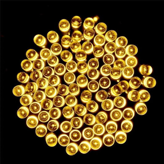 Solar Fairy String Lights 100/200/500 LED Outdoor Garden Christmas Party Decor - Chic Cart
