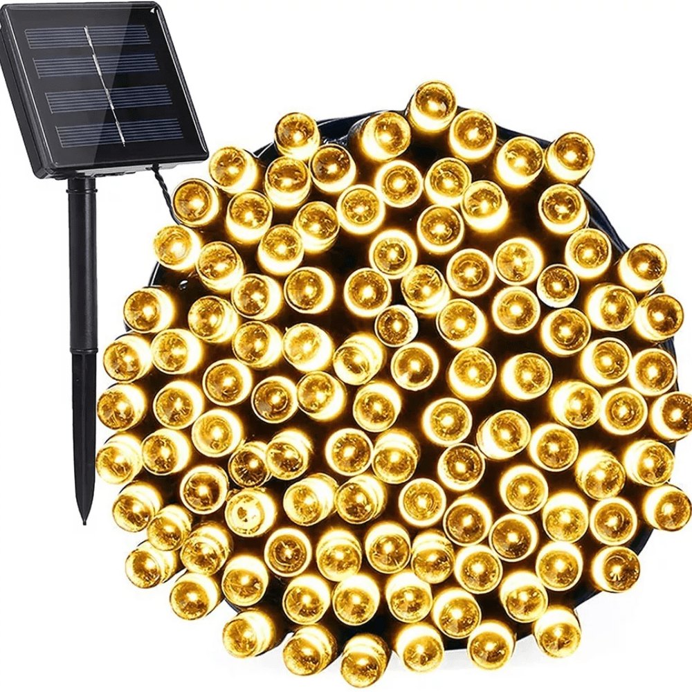 Solar Fairy String Lights 100/200/500 LED Outdoor Garden Christmas Party Decor - Chic Cart