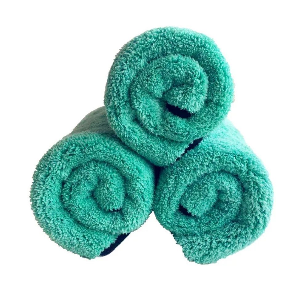 1400GSM Coral Fleece Deluxe Car Wash Microfiber Towel Plush Cleaning Drying Cloth Car Care Cloth Detailing Polishing - Chic Cart
