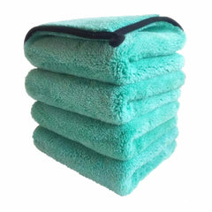 1400GSM Coral Fleece Deluxe Car Wash Microfiber Towel Plush Cleaning Drying Cloth Car Care Cloth Detailing Polishing - Chic Cart