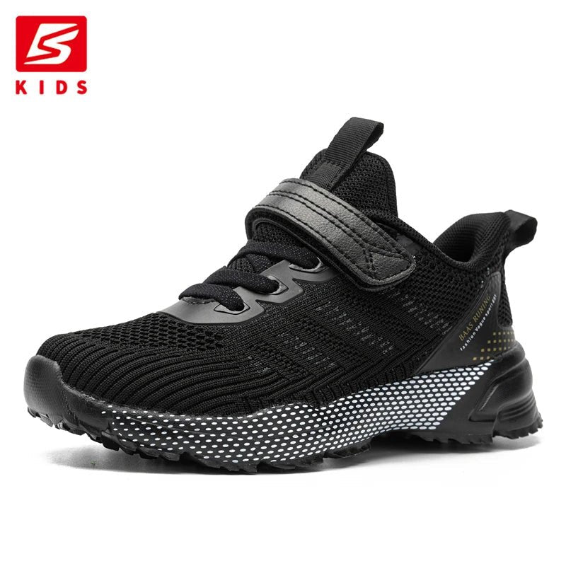 Baasploa Children Running Shoes Fashion Lightweight Boys Sport Sneakers Breathable Mesh Tenis School Shoes for Boys Kids Sneaker - Chic Cart