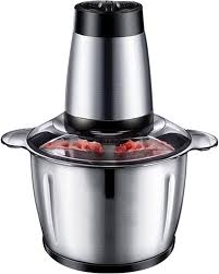 5L Electric Meat Grinders Food Crusher Stainless Steel Multifunctional Vegetable Slicer Processor Chopper Kitchen Appliances - Chic Cart 