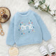 Baby Sweater Knitted Newborn Kid Clothing Fashion Embroidered Letters Tops Outerwear Infant Girl Boy Pullover Long Sleeve Autumn - Chic Cart