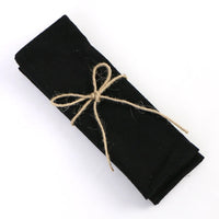 Set of 6 Cotton Cloth Napkins 30x45cm Christmas New Year Decor Fabric Serviette Kitchen Tea Towel Home Wedding Table Decoration - Chic Cart