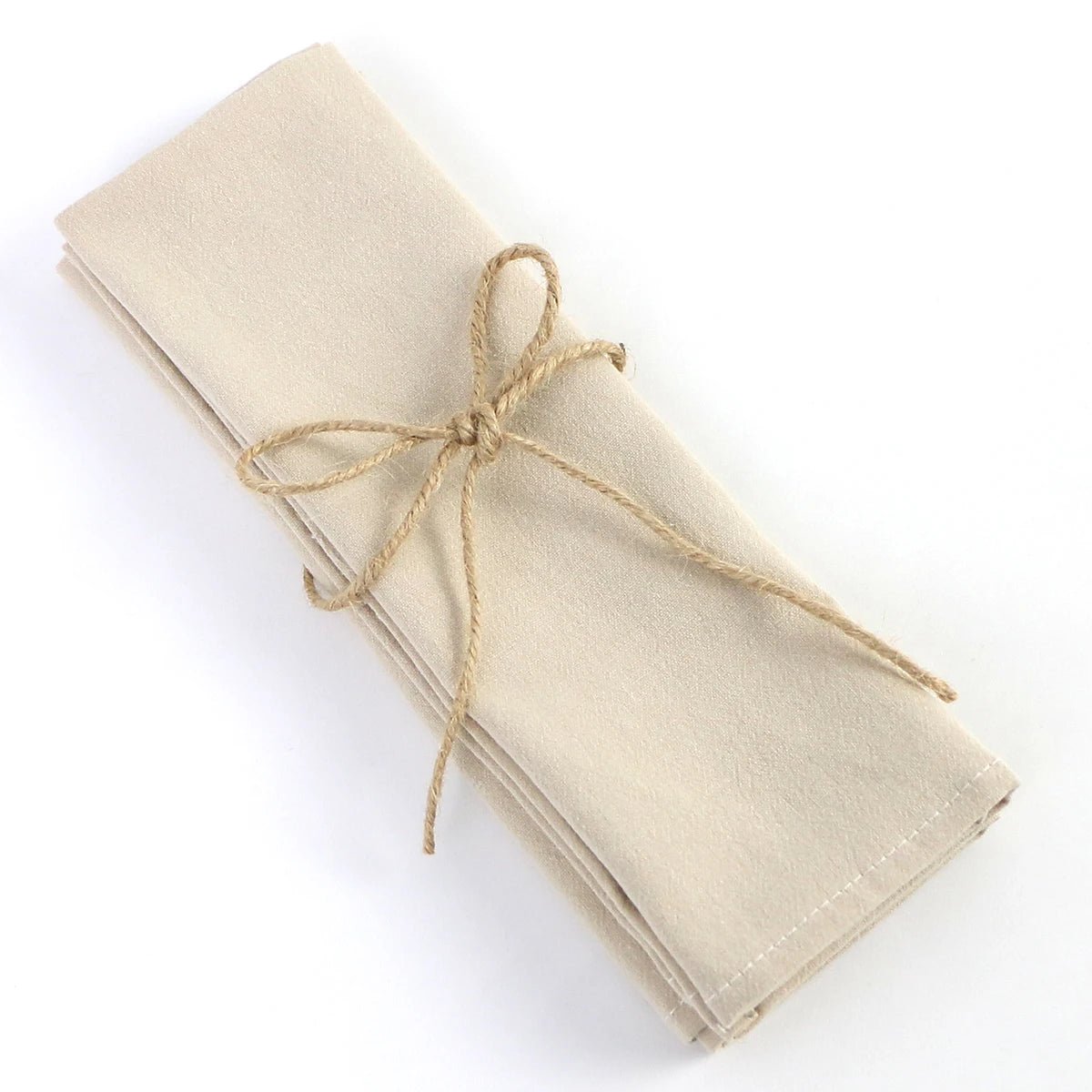 Set of 6 Cotton Cloth Napkins 30x45cm Christmas New Year Decor Fabric Serviette Kitchen Tea Towel Home Wedding Table Decoration - Chic Cart