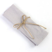 Set of 6 Cotton Cloth Napkins 30x45cm Christmas New Year Decor Fabric Serviette Kitchen Tea Towel Home Wedding Table Decoration - Chic Cart