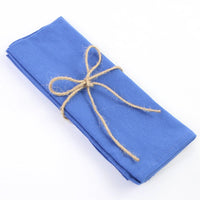Set of 6 Cotton Cloth Napkins 30x45cm Christmas New Year Decor Fabric Serviette Kitchen Tea Towel Home Wedding Table Decoration - Chic Cart