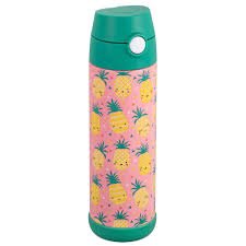 Hello Kitty Insulated Water Bottle For Kids,Kawaii Hot Water Bottle Pink Cartoon Stainless Steel Hot Water Bottle, Gift 350/500m