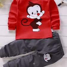 Autumn Sleepwear Pajamas For Girls Boys Long Sleeve Tops+Pants Suits Fashion Home Clothing Baby Kid Sleep Costume