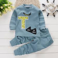 Autumn Sleepwear Pajamas For Girls Boys Long Sleeve Tops+Pants Suits Fashion Home Clothing Baby Kid Sleep Costume