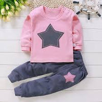 Autumn Sleepwear Pajamas For Girls Boys Long Sleeve Tops+Pants Suits Fashion Home Clothing Baby Kid Sleep Costume