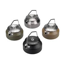 Widesea Camping Outdoor 1L kettle Pure Aluminum Short-hole Removal Handle Design Portable Cookware Travel Essential Appliance - Chic Cart 