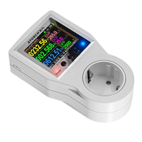 AC85 - 265V 16A Tuya WiFi Smart EU Socket Voltmeter Ammeter Power Meter Curve Electricity Bill Energy Consumption Analyzer Monitor - Chic Cart