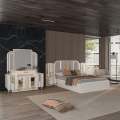 Luxury King Size Bedroom Furniture Set - Nordic Style - Chic Cart