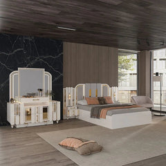 Luxury King Size Bedroom Furniture Set - Nordic Style - Chic Cart