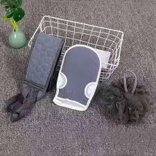 Shower Exfoliating Back Scrubber Bath Belt Towel Ball Glove Deep Mud Clean Korean Body Washcloth Japanese Rear Scrub Pull Strap