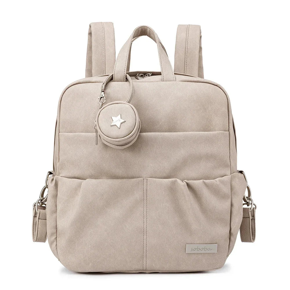chic-cart-beige-soboba-new-diaper-backpack-for-newborn-baby-large-capacity-waterproof-diaper-bag-with-pacifier-holder-stylish-diaper-bags-49107282821420