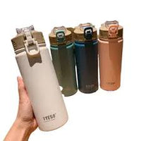 TYESO 530/750ML Vacuum Flasks Stainless Steel Thermos Water Bottle Tumbler Drinkware Keep Cold and Hot Thermal Coffee Mug - Chic Cart
